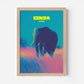Kenya Africa Elephant Travel Poster - Postered