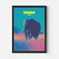 Kenya Africa Elephant Travel Poster - Postered
