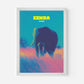 Kenya Africa Elephant Travel Poster - Postered