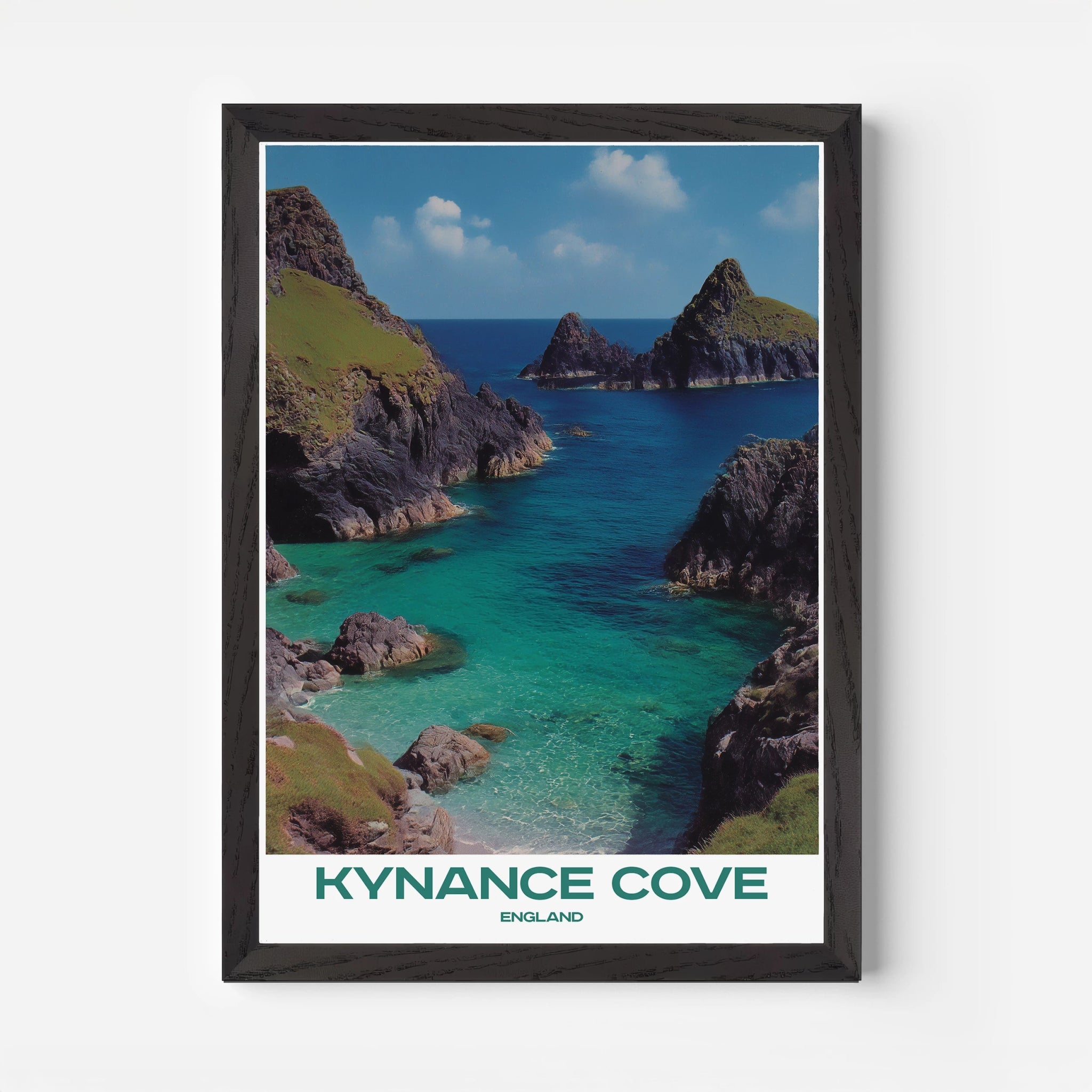 Kynance Cove Cornwall England Europe Travel Poster - Postered