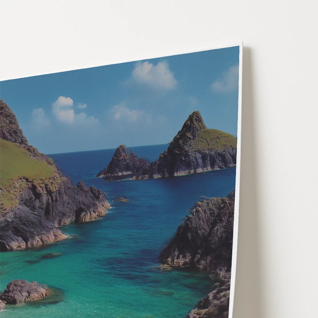 Kynance Cove Cornwall England Europe Travel Poster - Postered