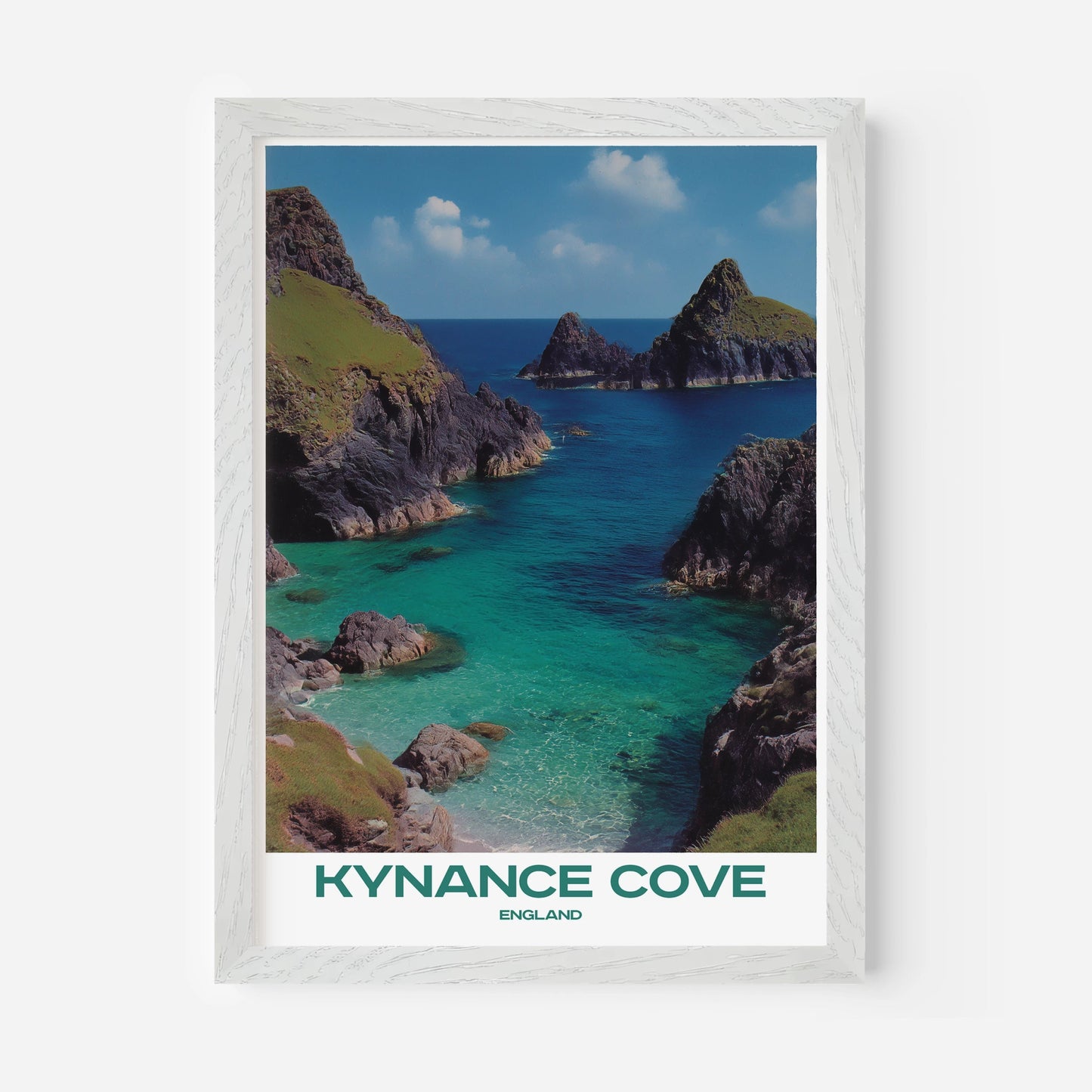 Kynance Cove Cornwall England Europe Travel Poster - Postered
