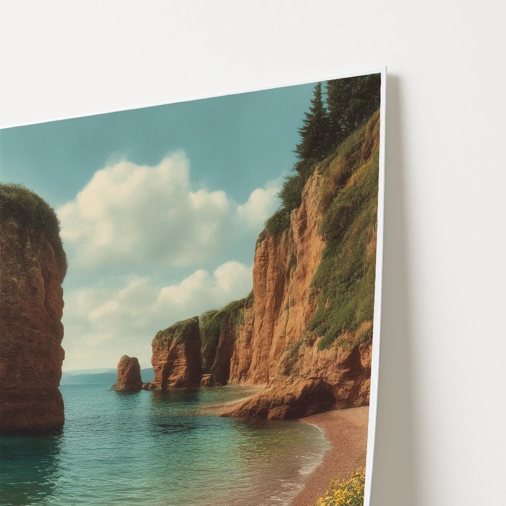 Ladram Bay Cornwall England Europe Travel Poster - Postered