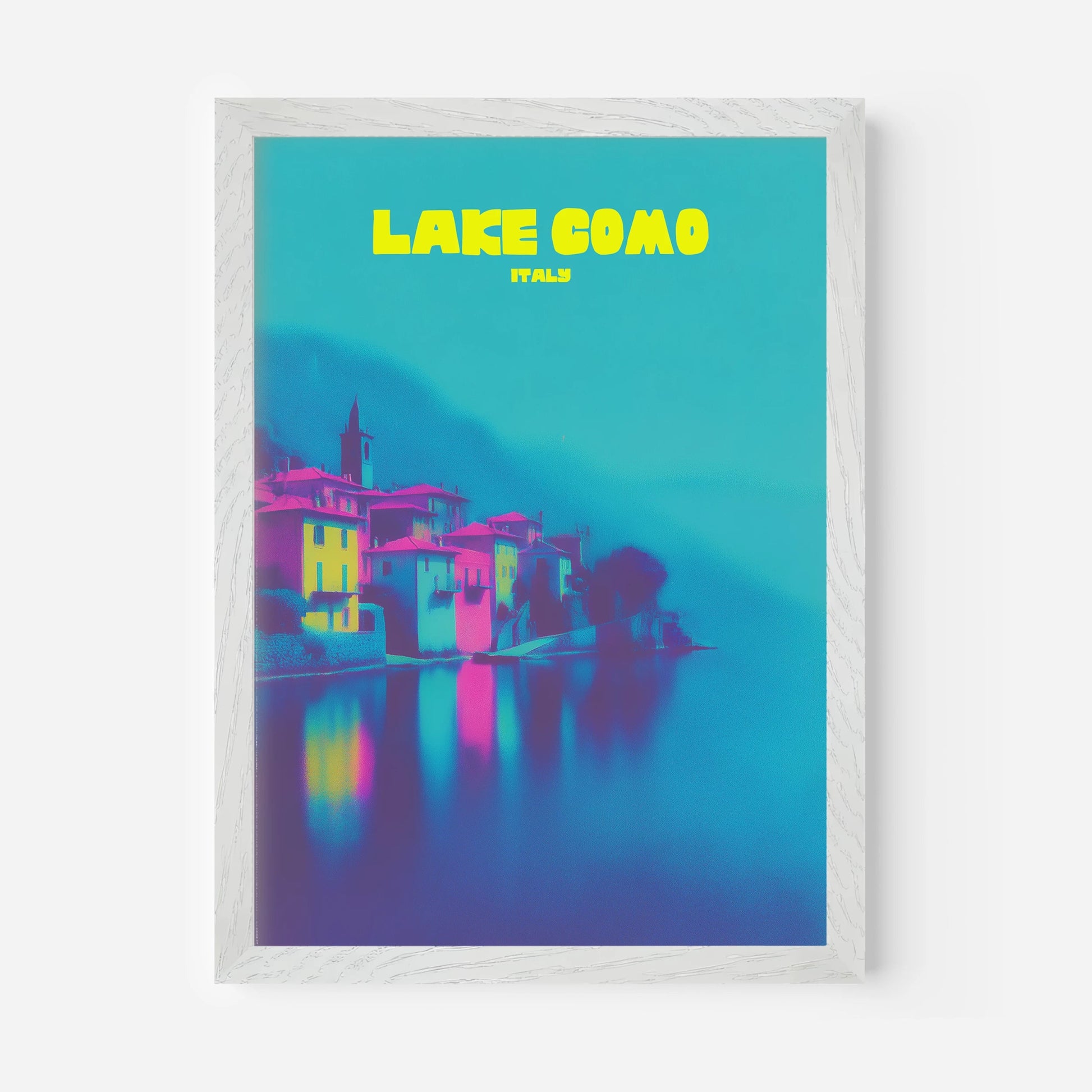 Lake Como Italy Europe Travel Poster - Postered