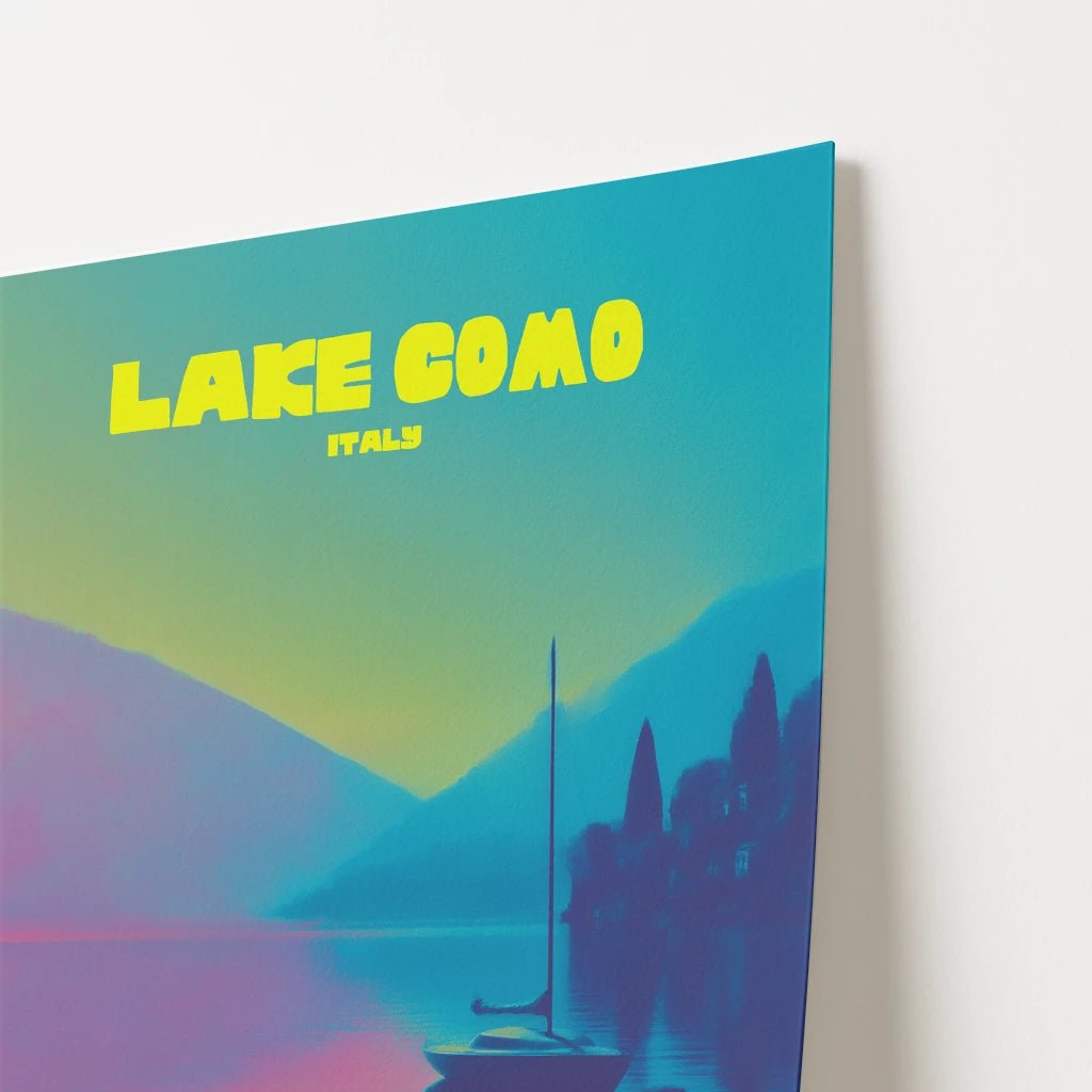 Lake Como Italy Europe Travel Poster - Postered