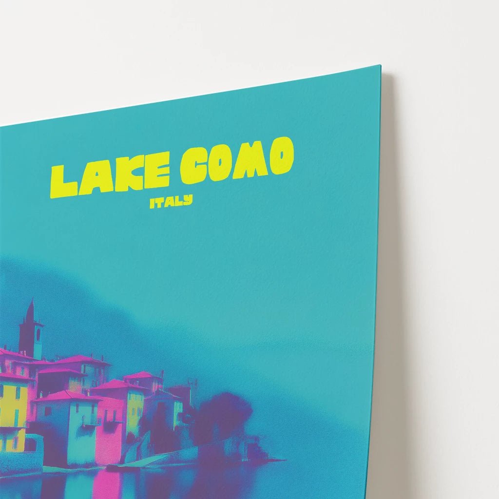 Lake Como Italy Europe Travel Poster - Postered