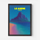Le Morne Peninsula Mauritius Africa Travel Poster - Postered