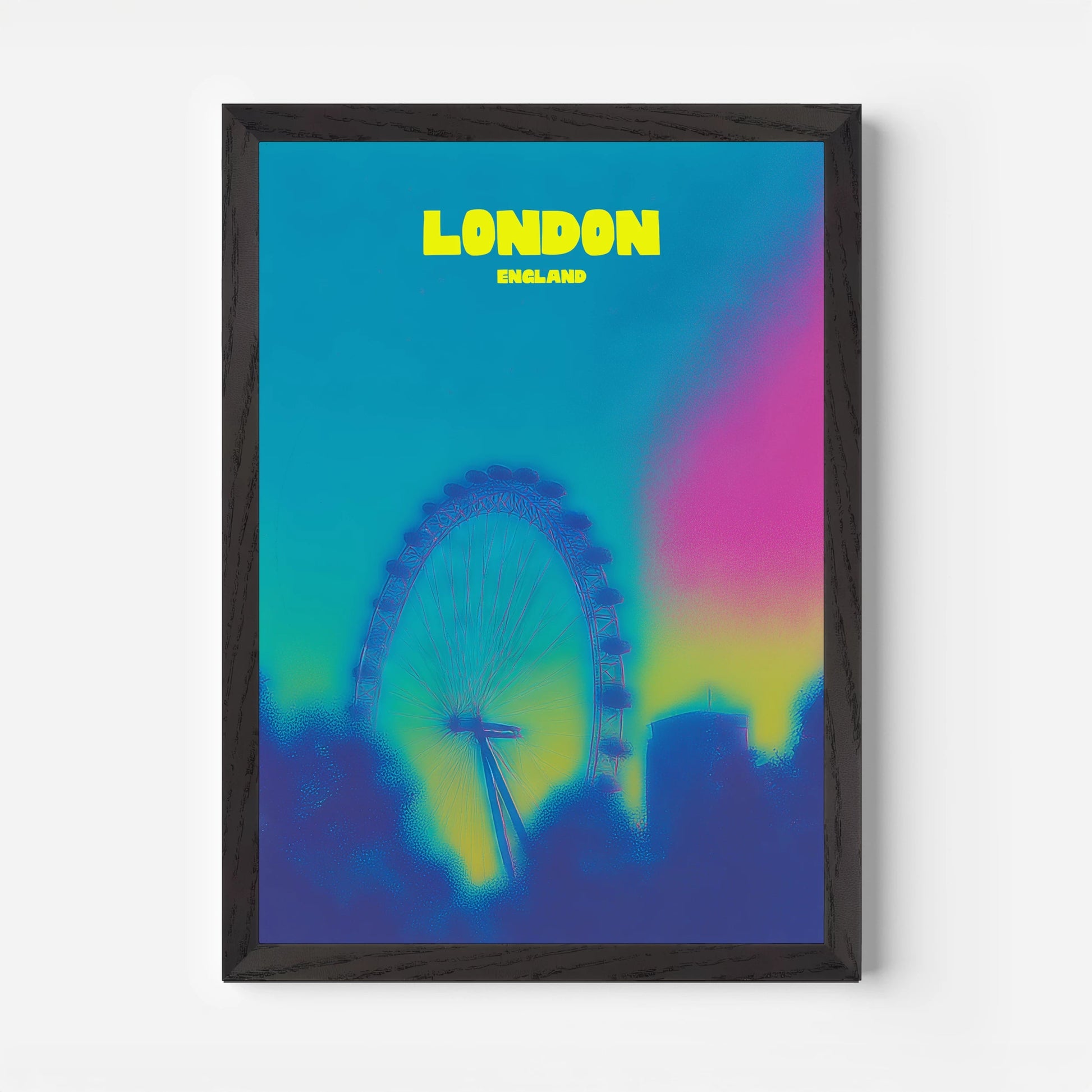London England Travel Poster - Postered