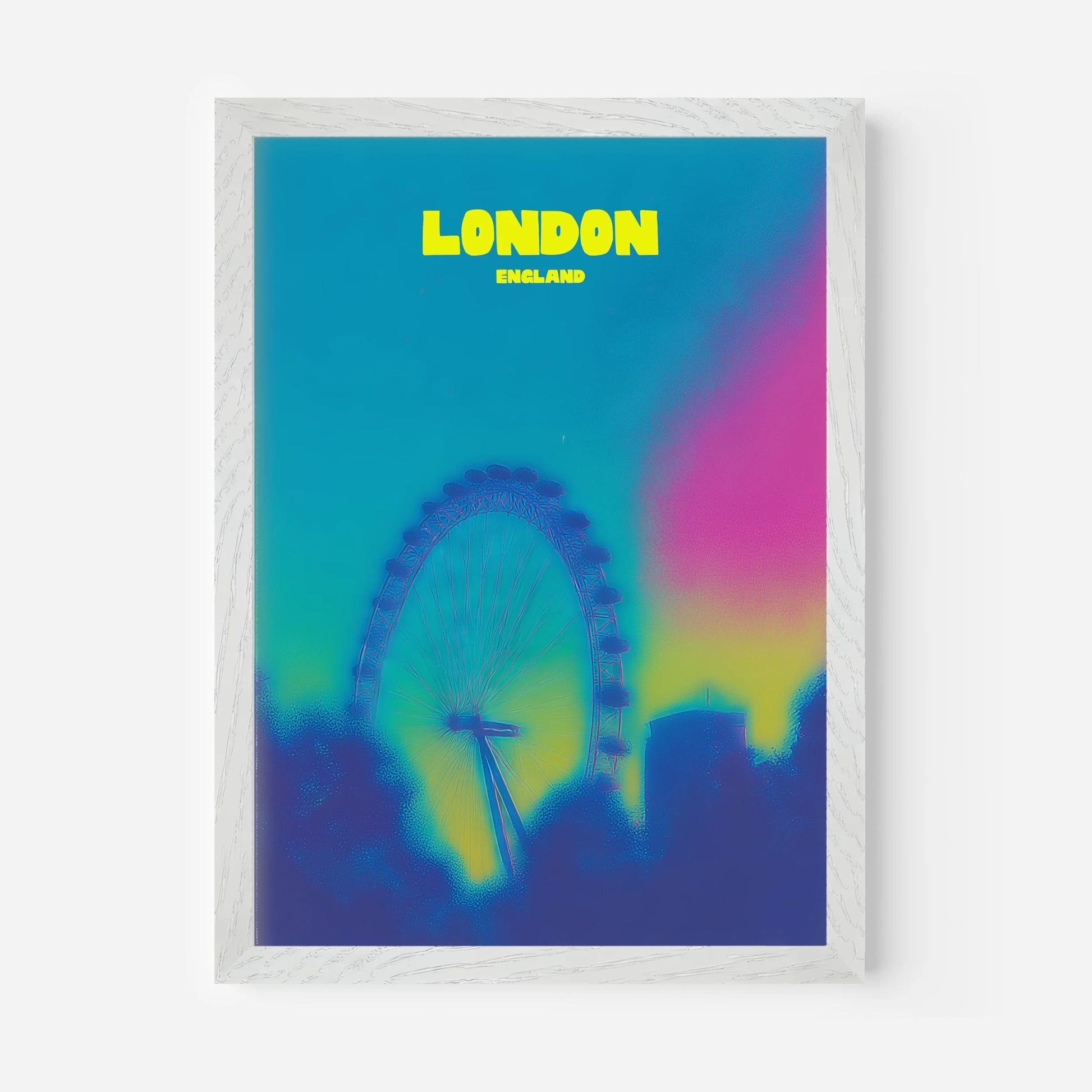 London England Travel Poster - Postered
