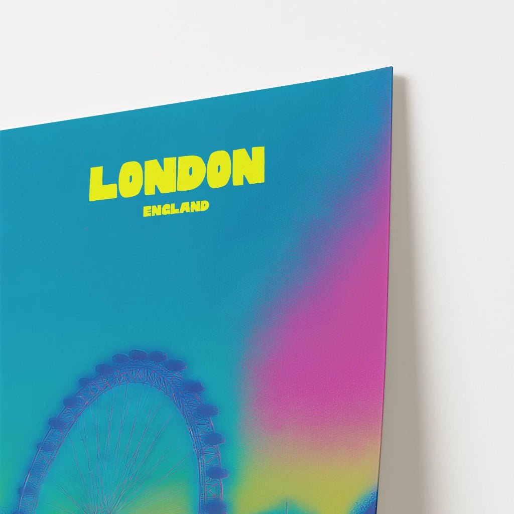 London England Travel Poster - Postered