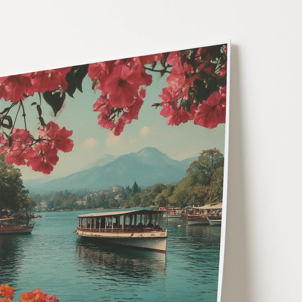 Lucerne Switzerland Europe Travel Poster - Postered