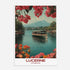 Lucerne Switzerland Europe Travel Poster - Postered