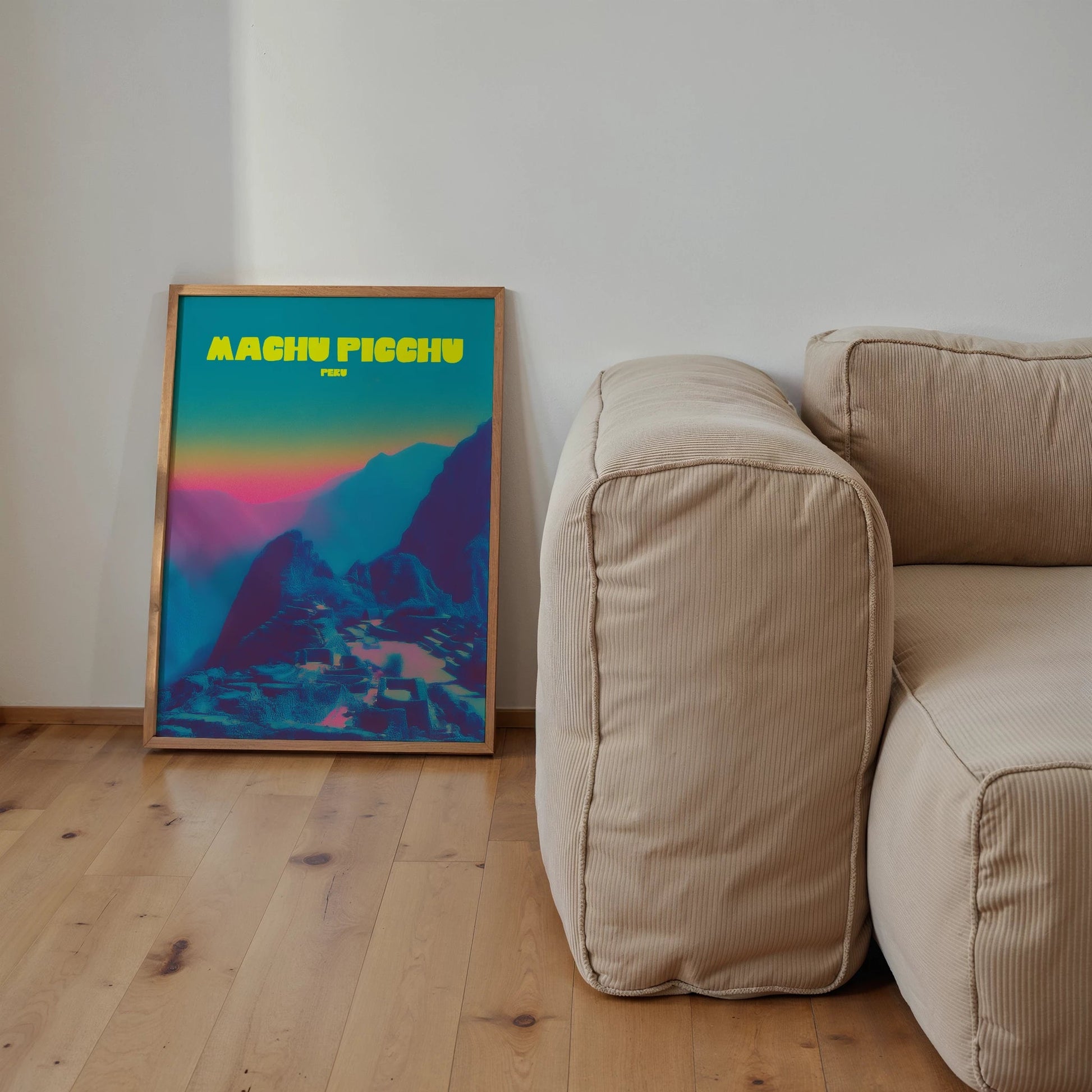 Machu Picchu Peru Travel Poster - Postered