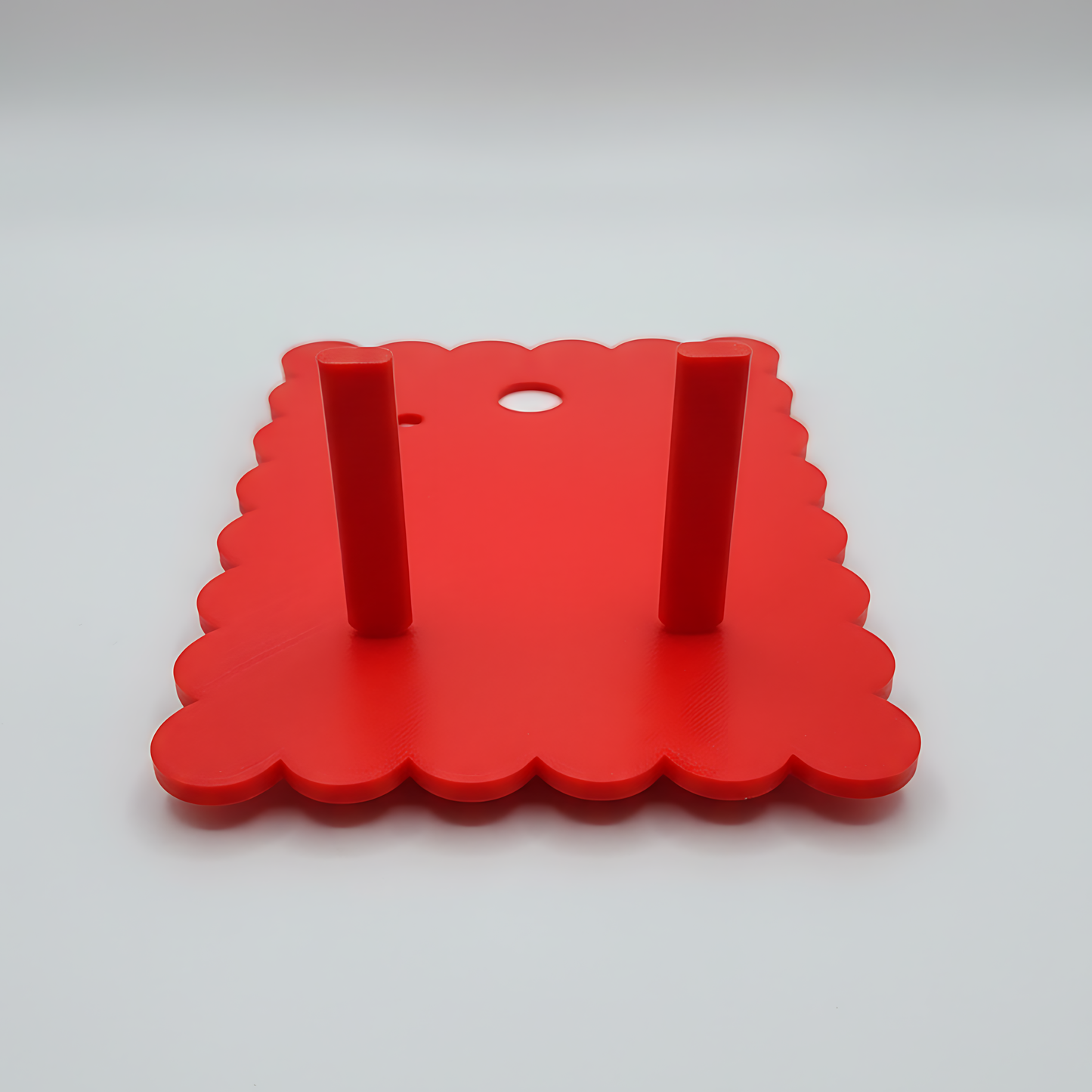 Magnetic Modular Scallop Plastic Frame - Black - 5x7 inch