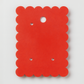 Magnetic Modular Scallop Plastic Frame - Black - 5x7 inch