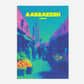 Marrakech Market Morocco Africa Travel Poster - Postered