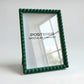 Magnetic Modular Bobbin Plastic Frame - Matt Forest Green - 5x7 Inch