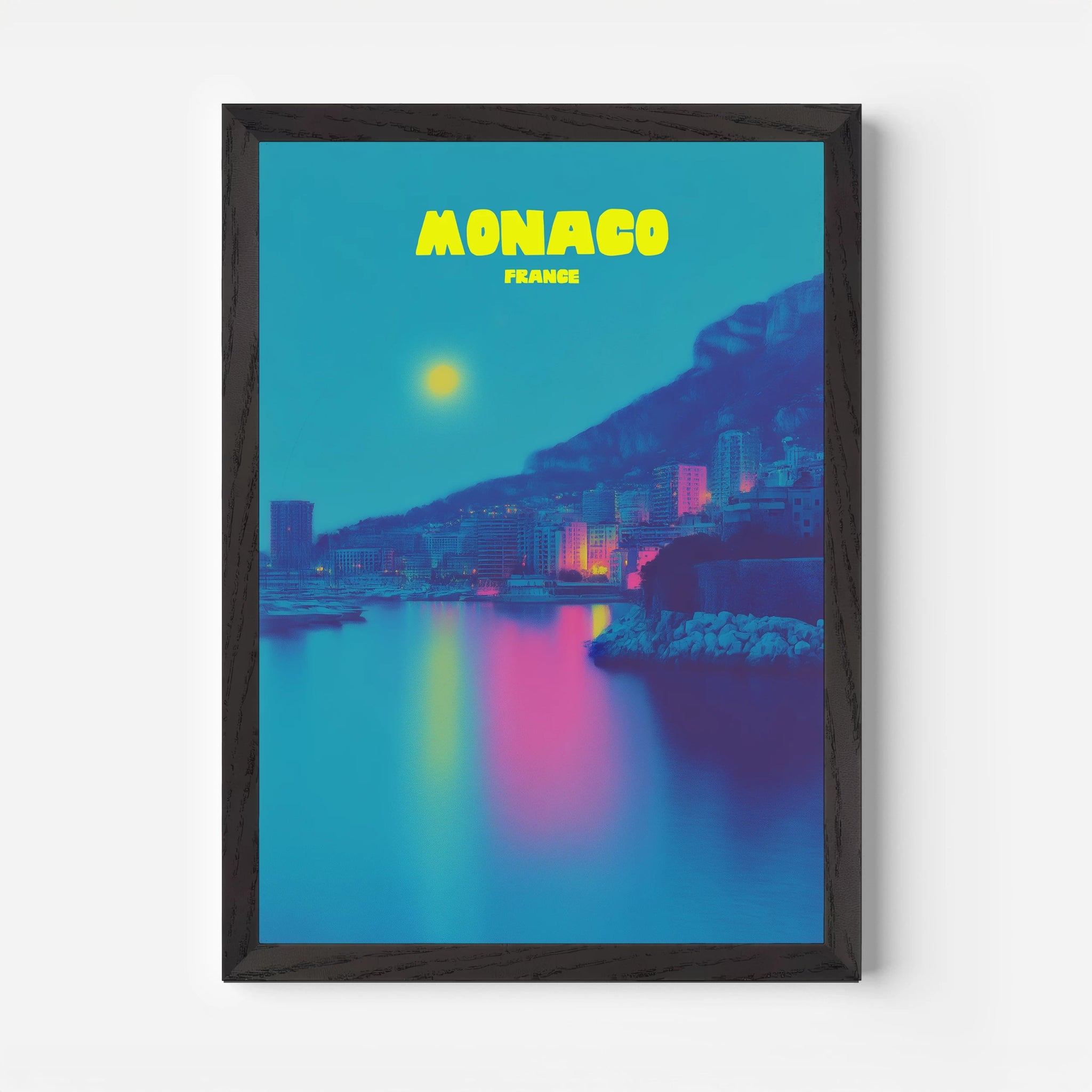 Monaco France Monte Carlo Travel Poster - Postered