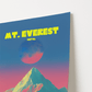 Mt. Everest Nepal Travel Poster - Postered