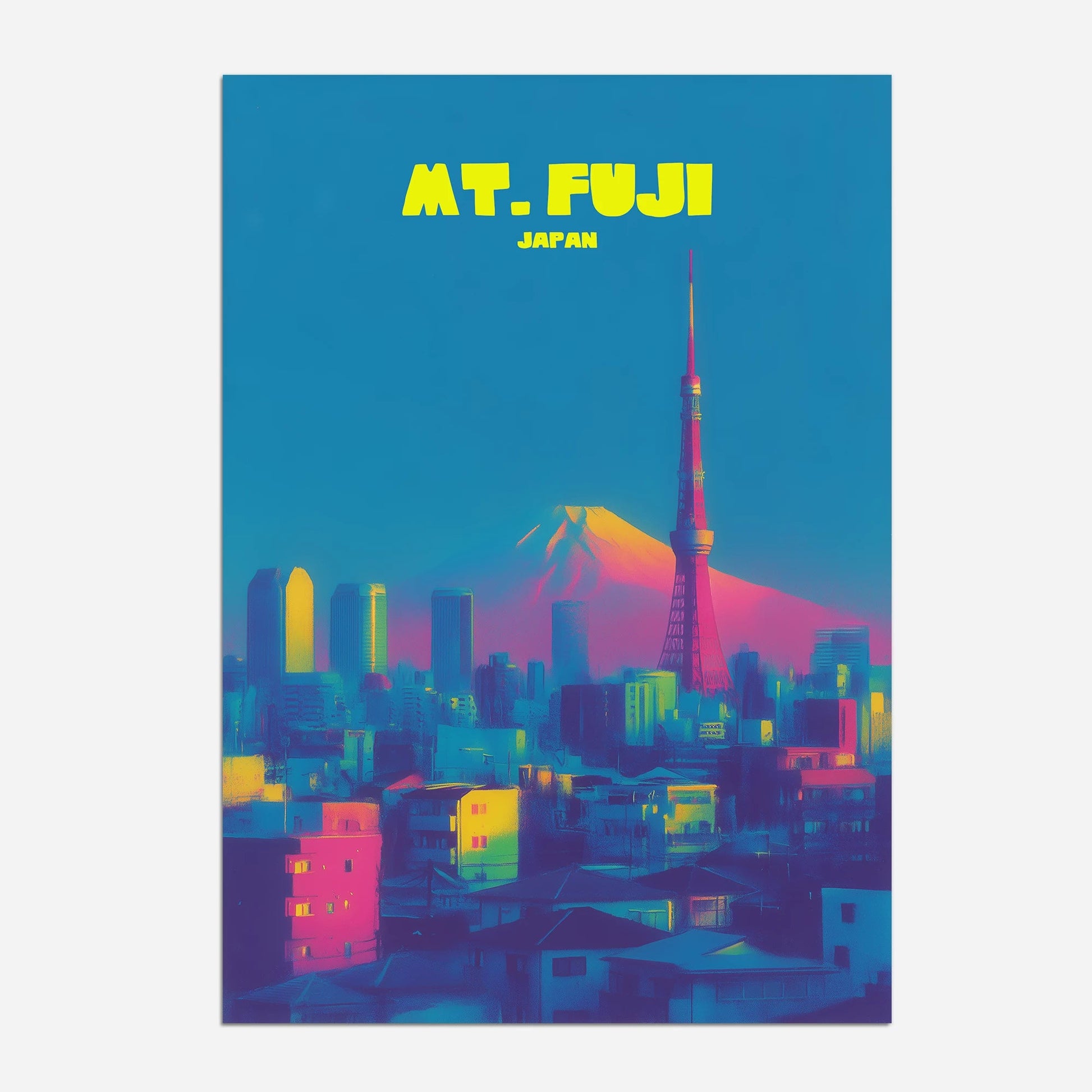 Mt. Fuji Japan Travel Poster - Postered