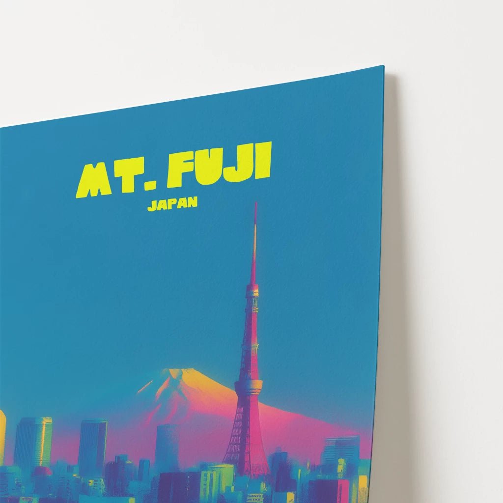 Mt. Fuji Japan Travel Poster - Postered