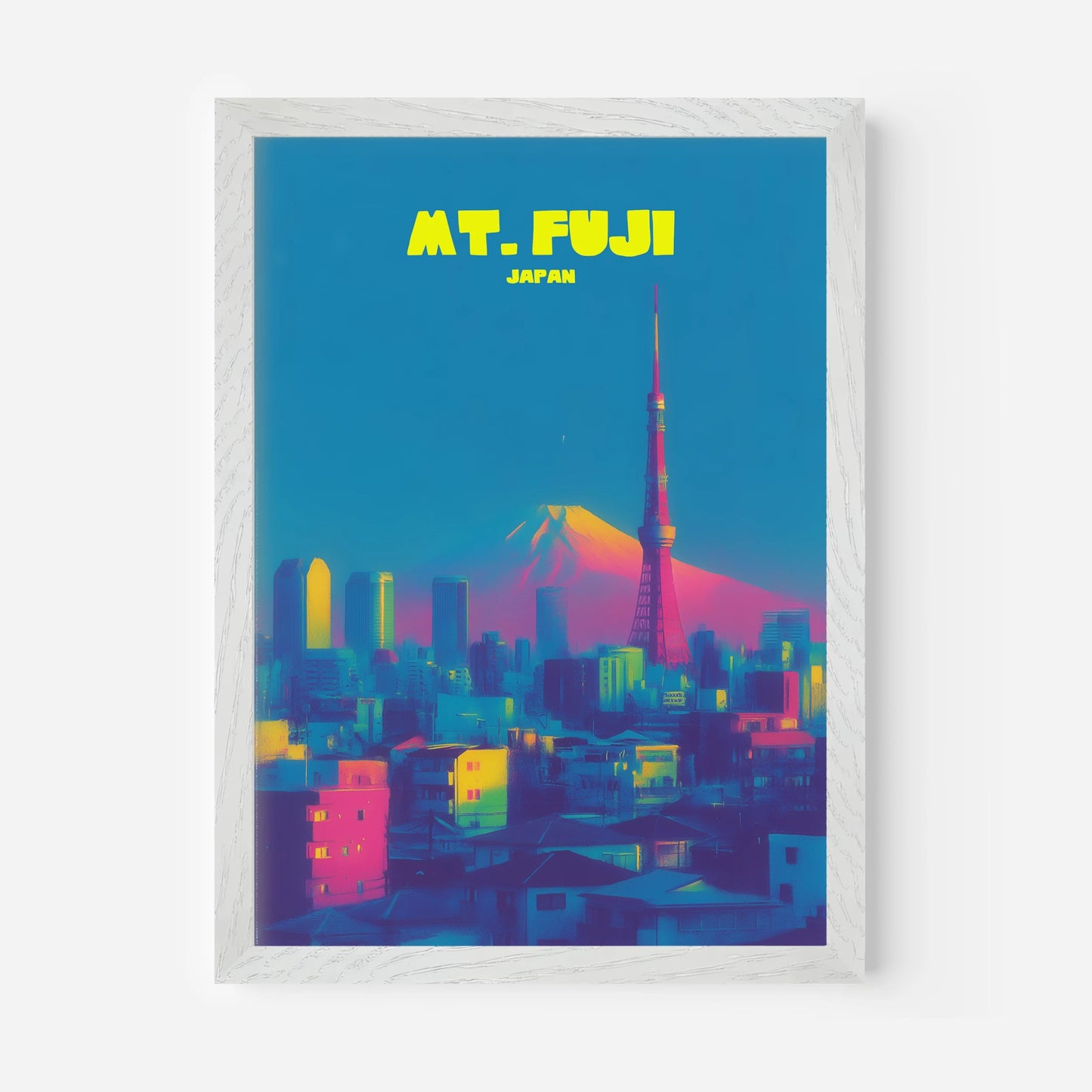 Mt. Fuji Japan Travel Poster - Postered