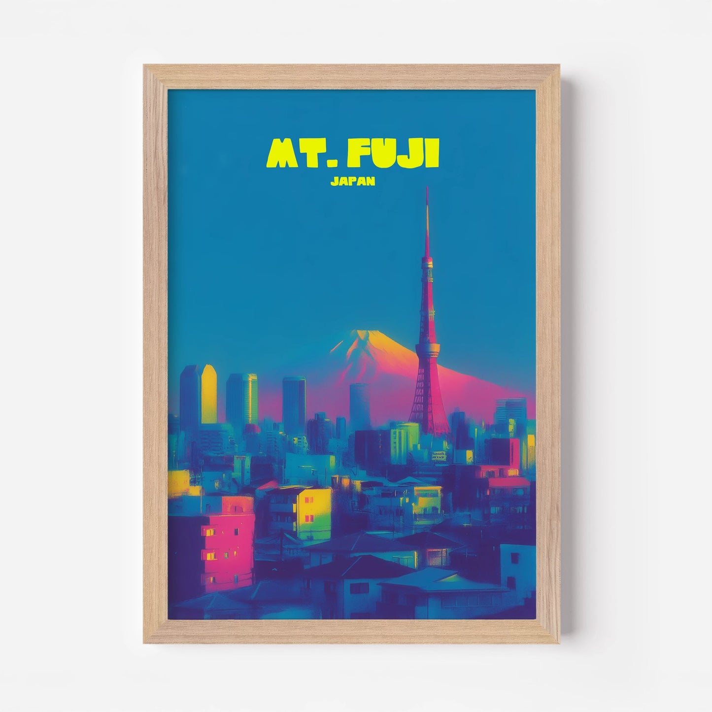 Mt. Fuji Japan Travel Poster - Postered