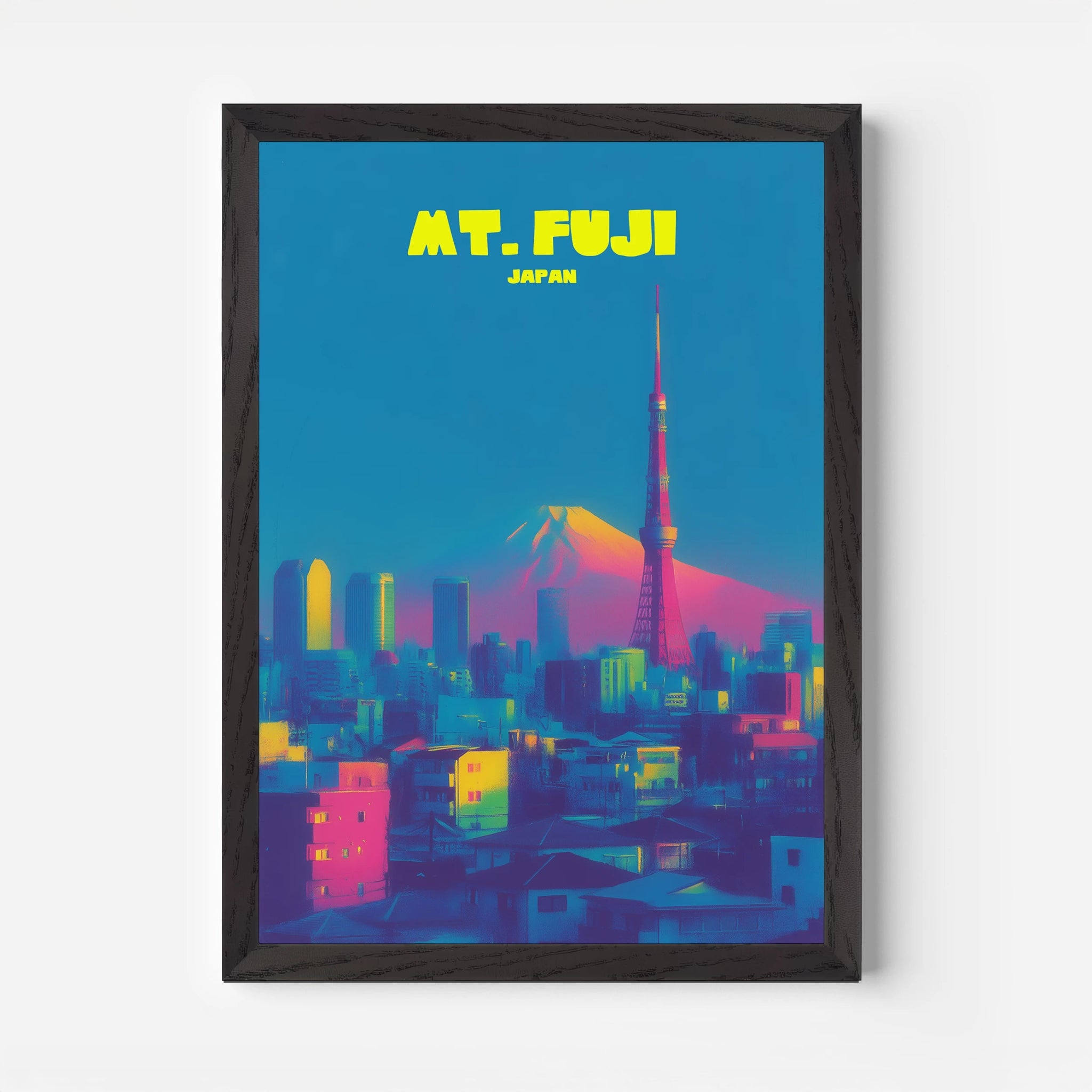 Mt. Fuji Japan Travel Poster - Postered
