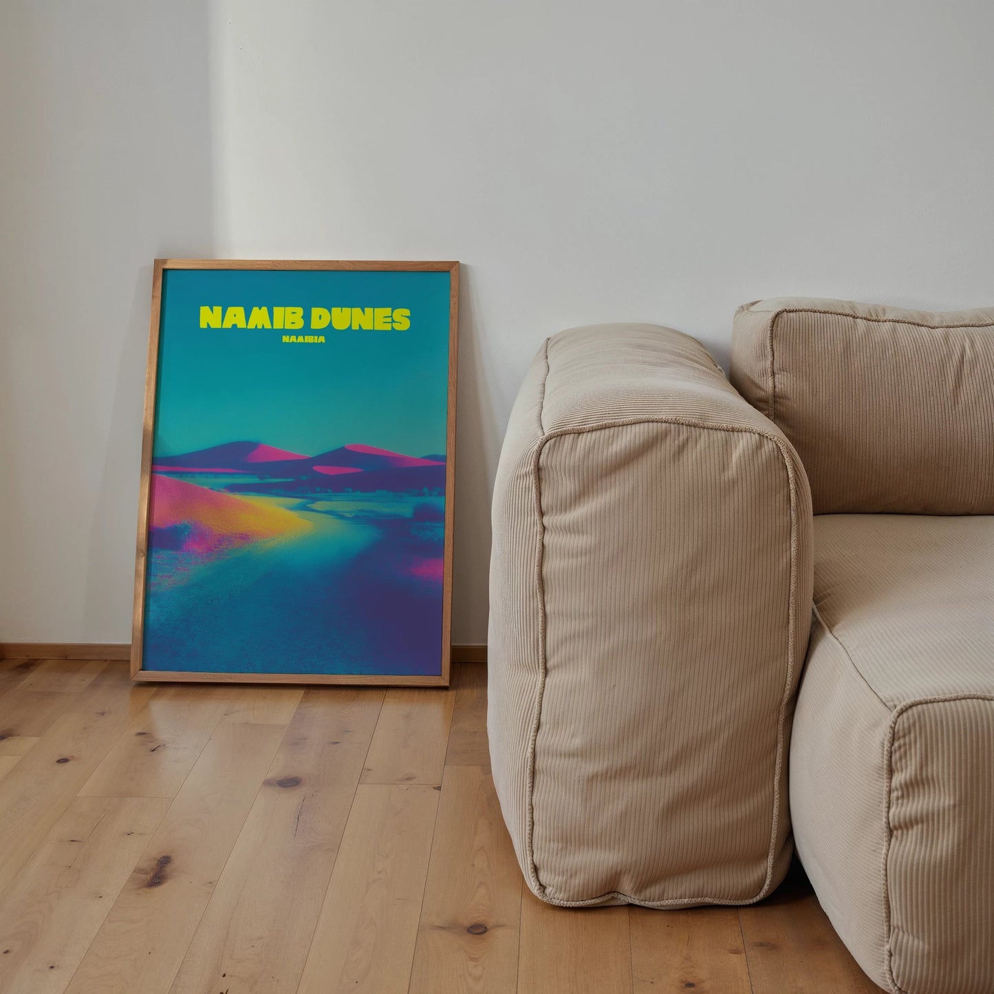 Namibia Dunes Namibia Travel Poster - Postered