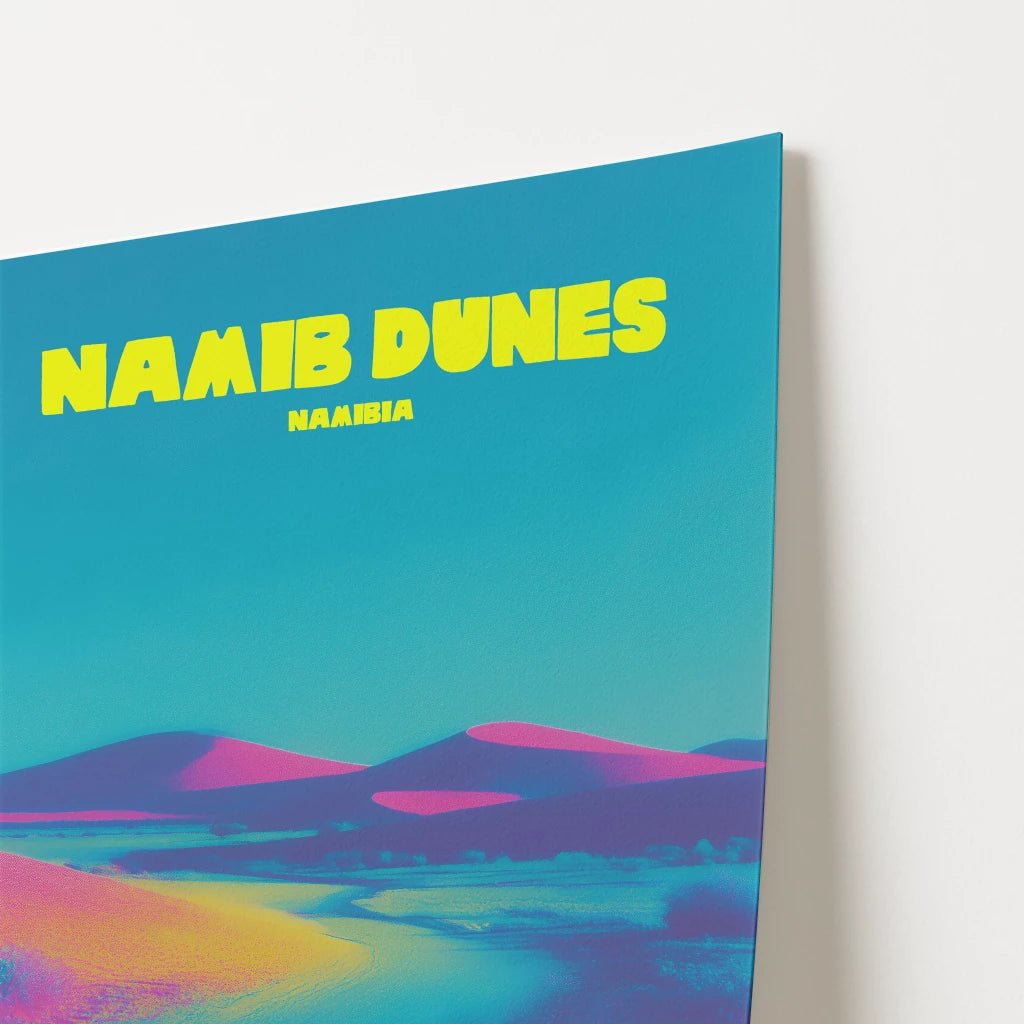 Namibia Dunes Namibia Travel Poster - Postered
