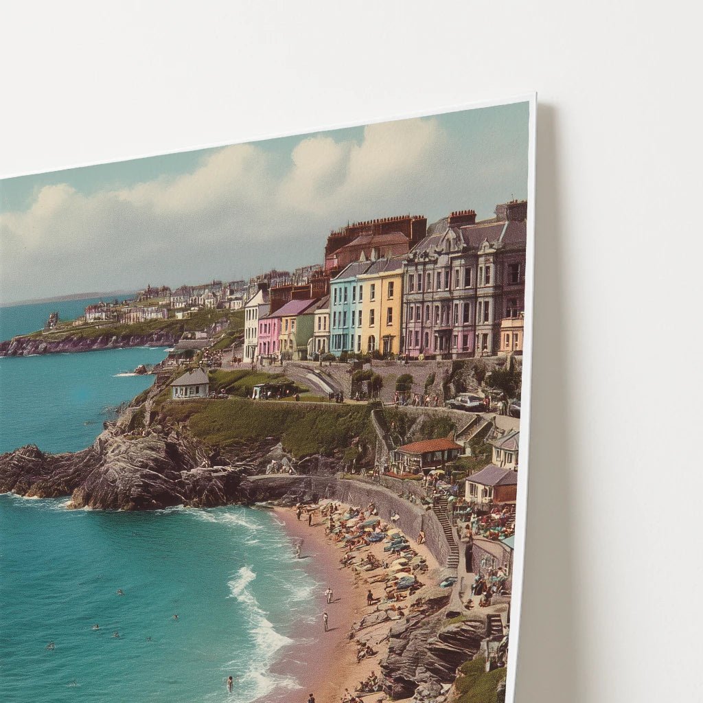 Newquay Cornwall England Europe Travel Poster - Postered