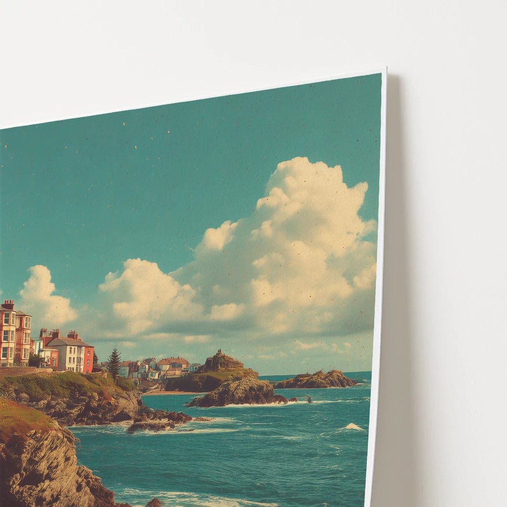 Newquay Cornwall England Europe Travel Poster - Postered