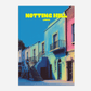 Notting Hill London England Travel Poster - Postered