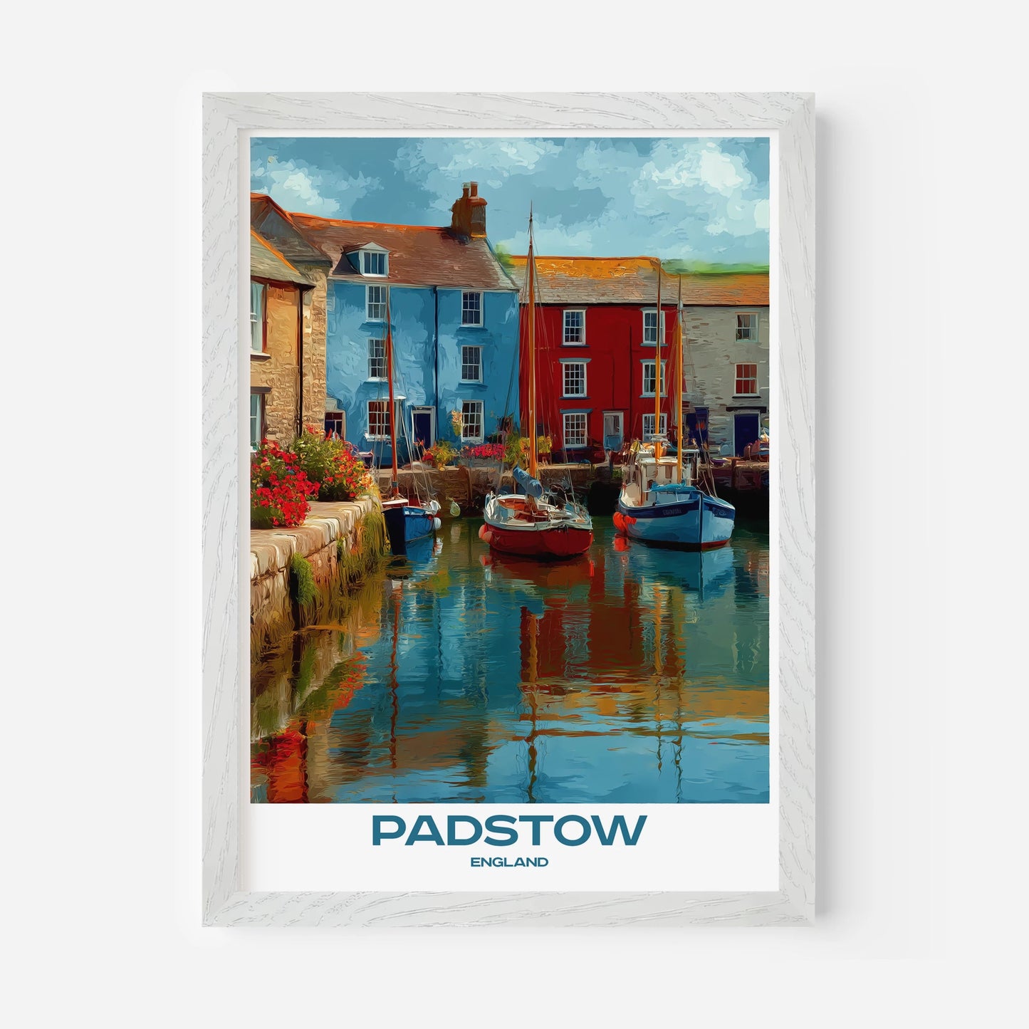 Padstow Cornwall England Europe Travel Poster - Postered
