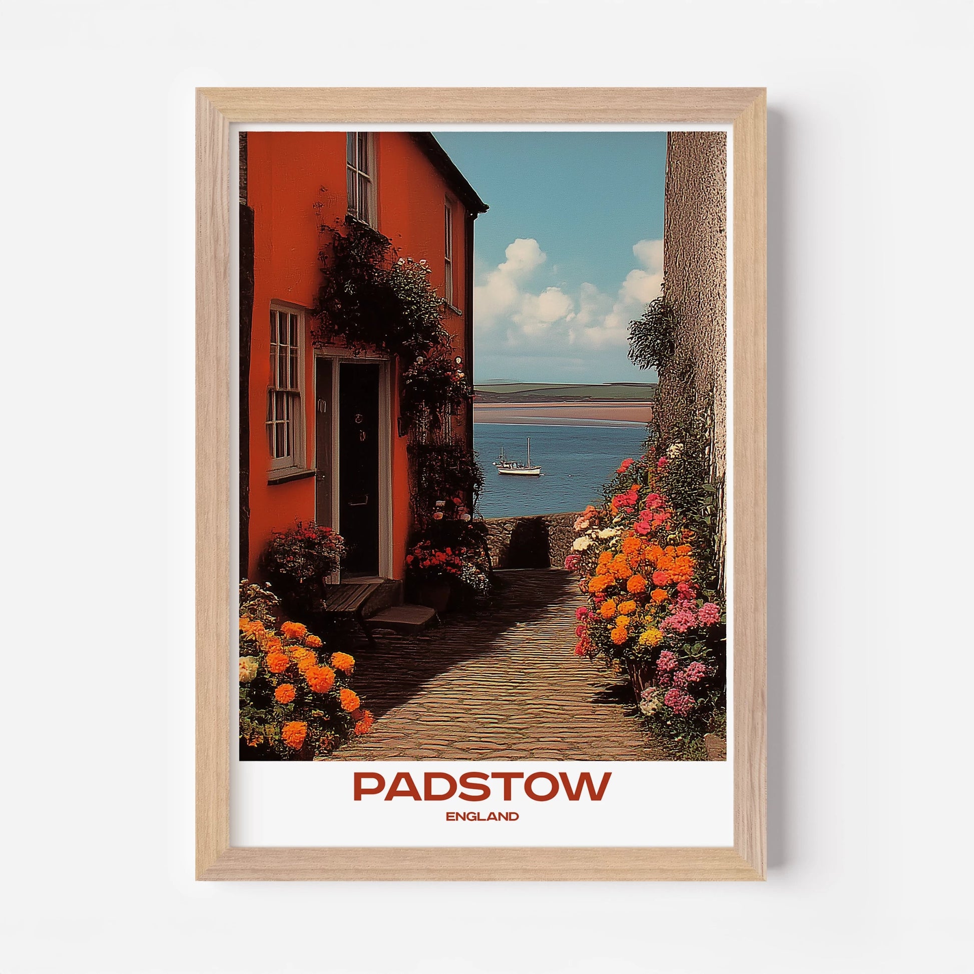 Padstow Cornwall England Europe Travel Poster - Postered