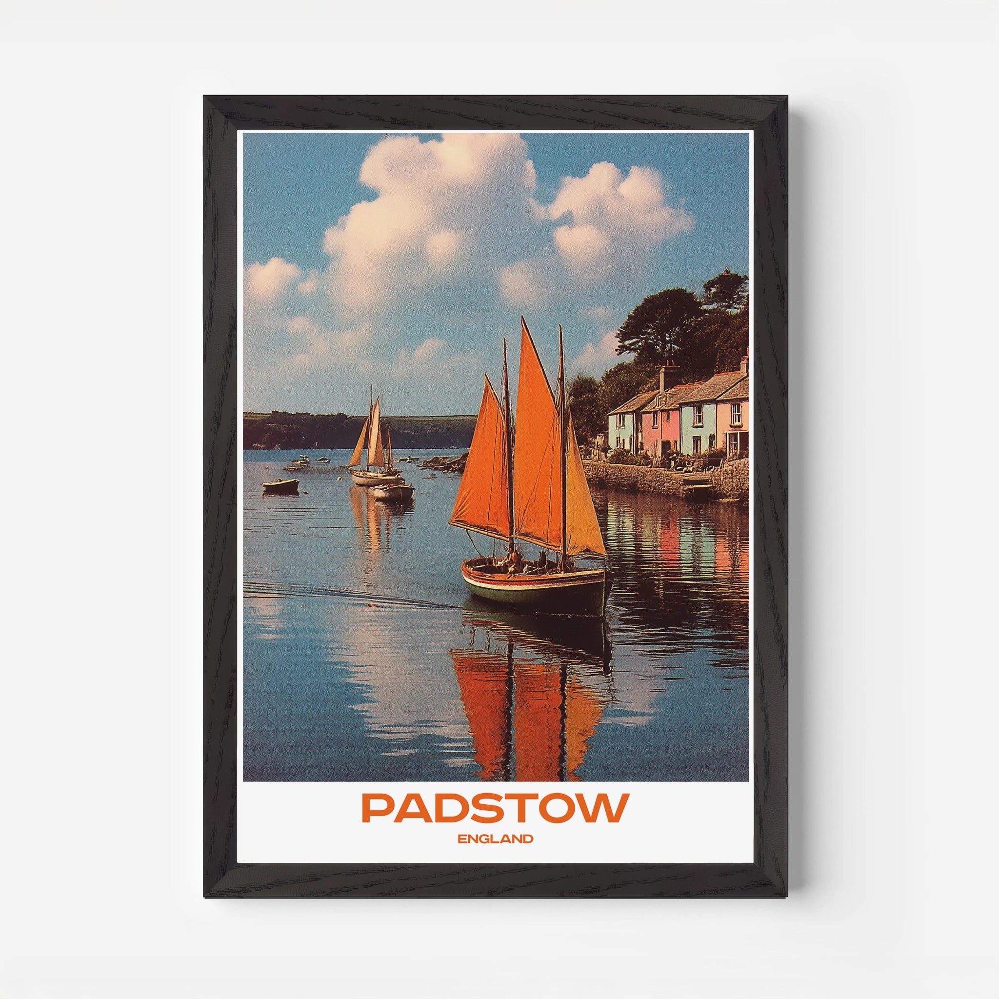 Padstow Cornwall England Europe Travel Poster - Postered