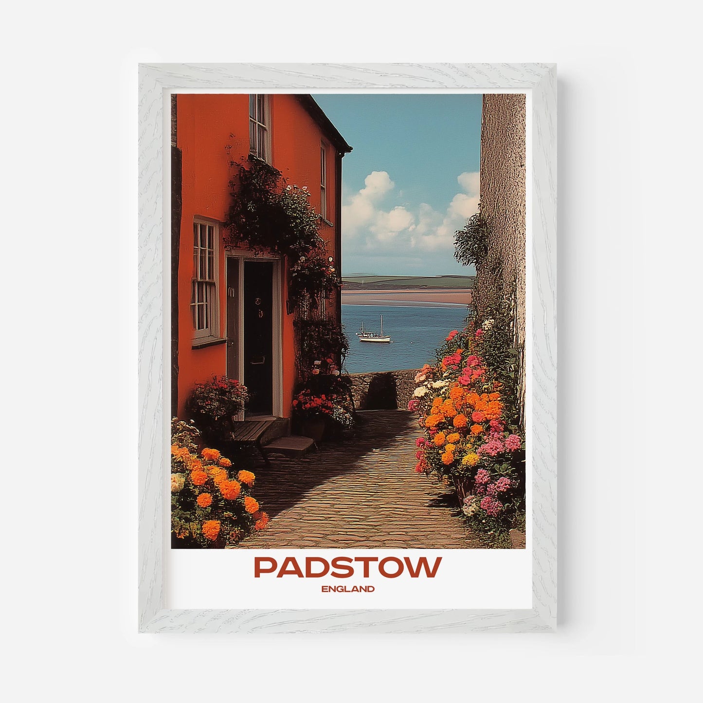Padstow Cornwall England Europe Travel Poster - Postered