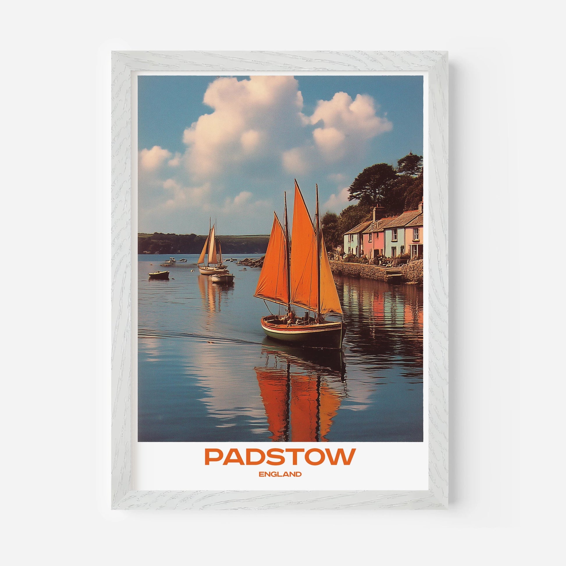 Padstow Cornwall England Europe Travel Poster - Postered