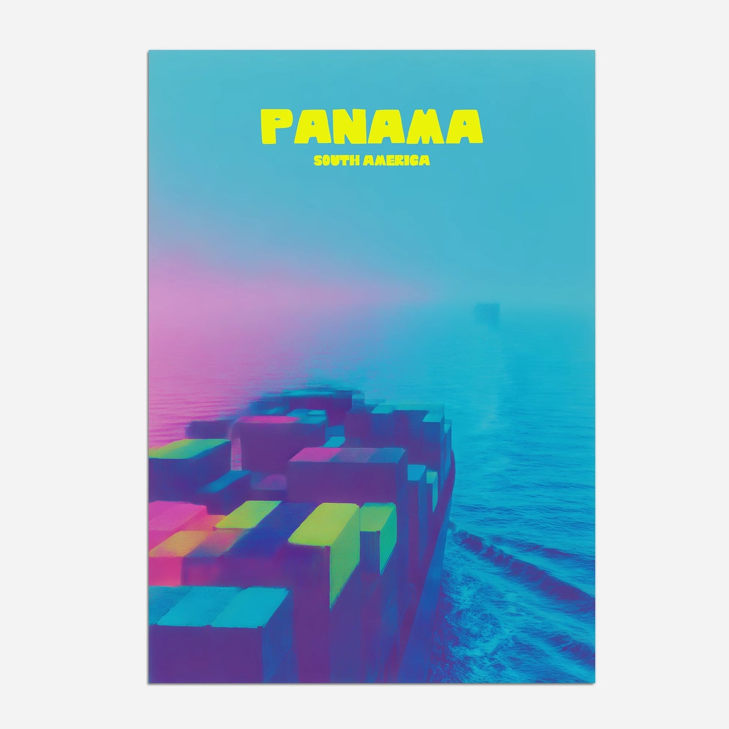 Panama South America Travel Poster - Postered