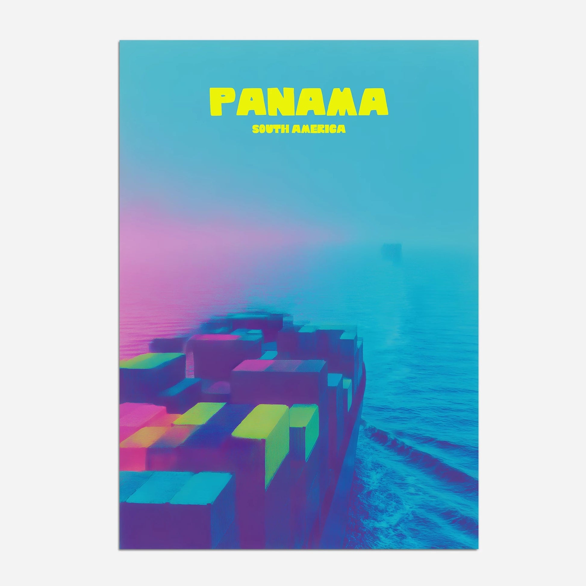 Panama South America Travel Poster - Postered