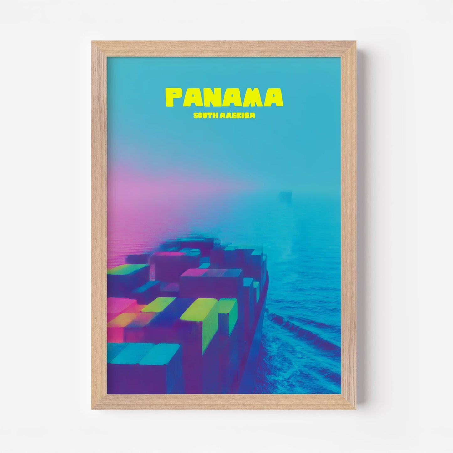 Panama South America Travel Poster - Postered