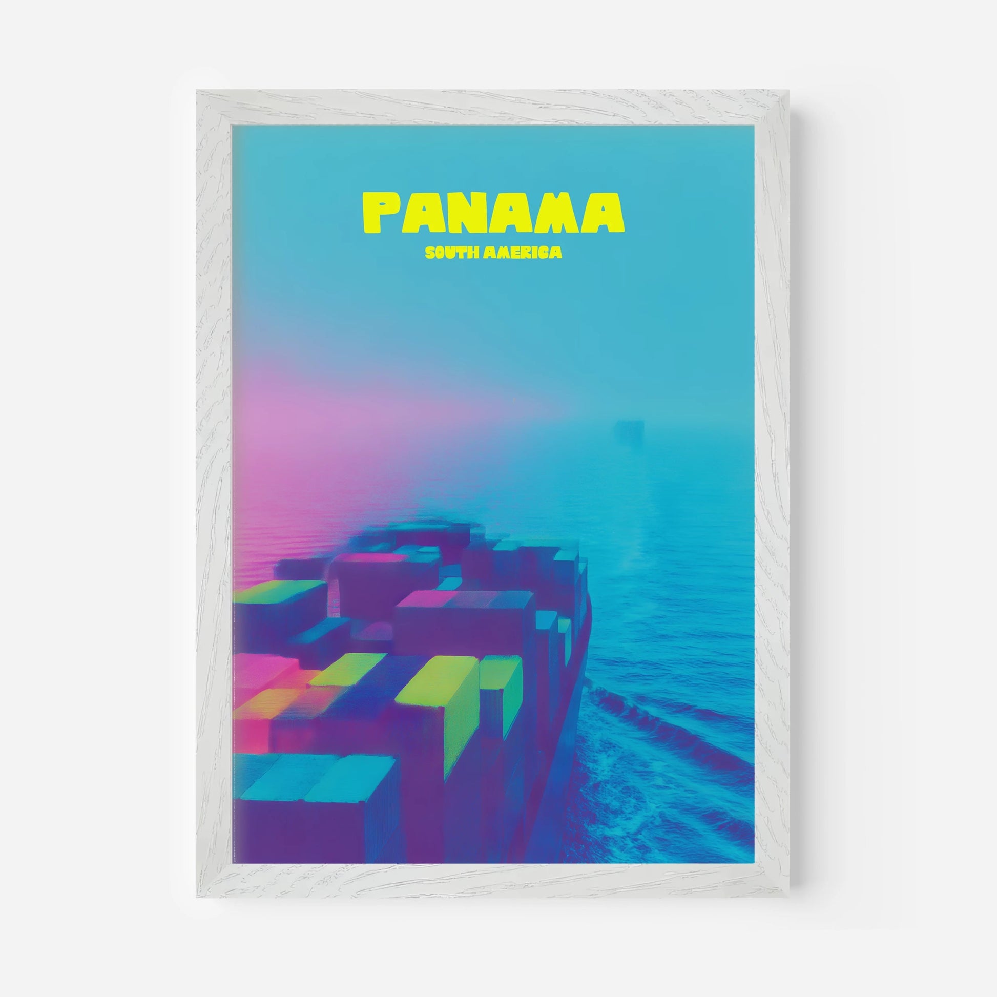 Panama South America Travel Poster - Postered