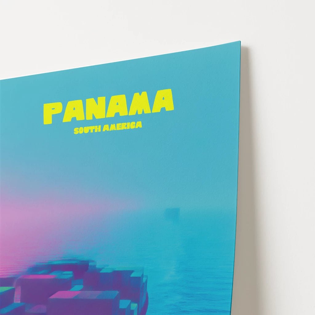 Panama South America Travel Poster - Postered