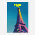 Paris France Eiffel Tower Travel Poster - Postered