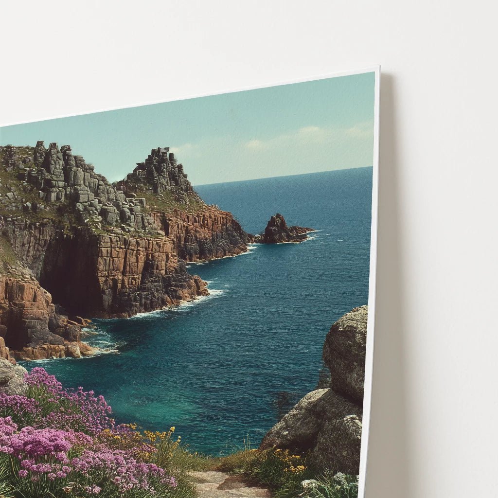 Penwith Cornwall England Europe Travel Poster - Postered
