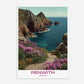 Penwith Cornwall England Europe Travel Poster - Postered