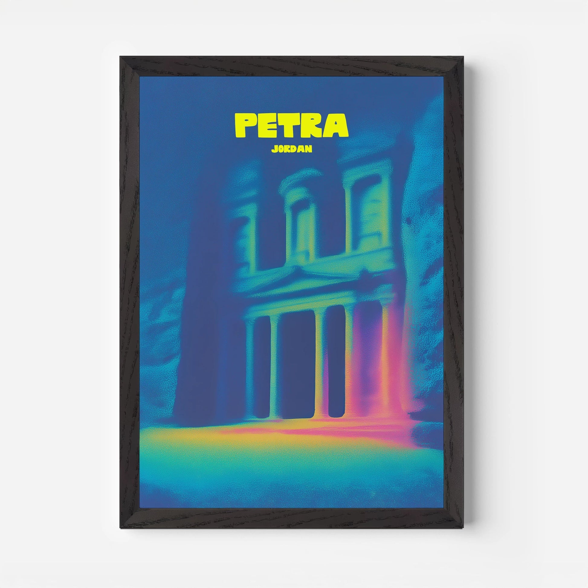 Petra Jordan Asia Travel Poster - Postered