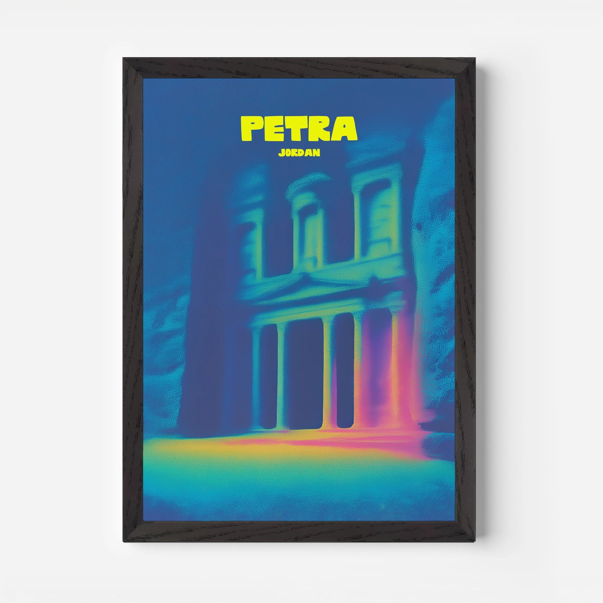 Petra Jordan Asia Travel Poster - Postered