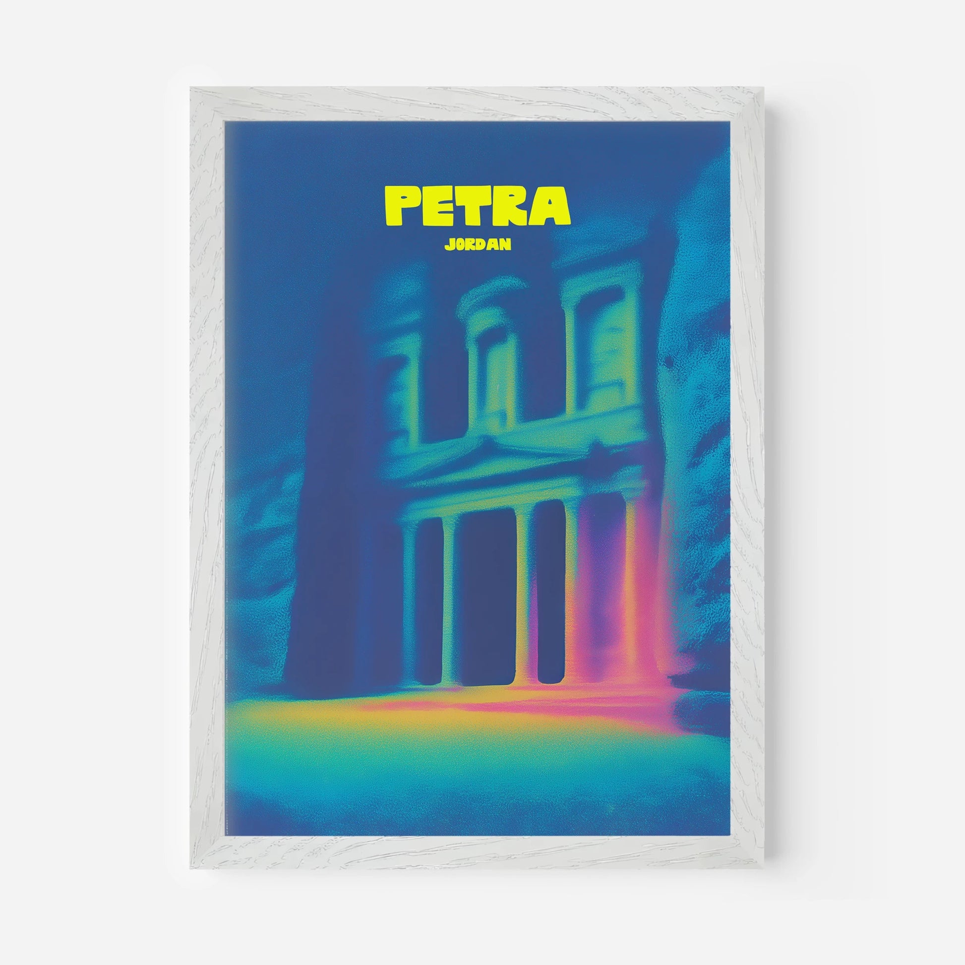Petra Jordan Asia Travel Poster - Postered