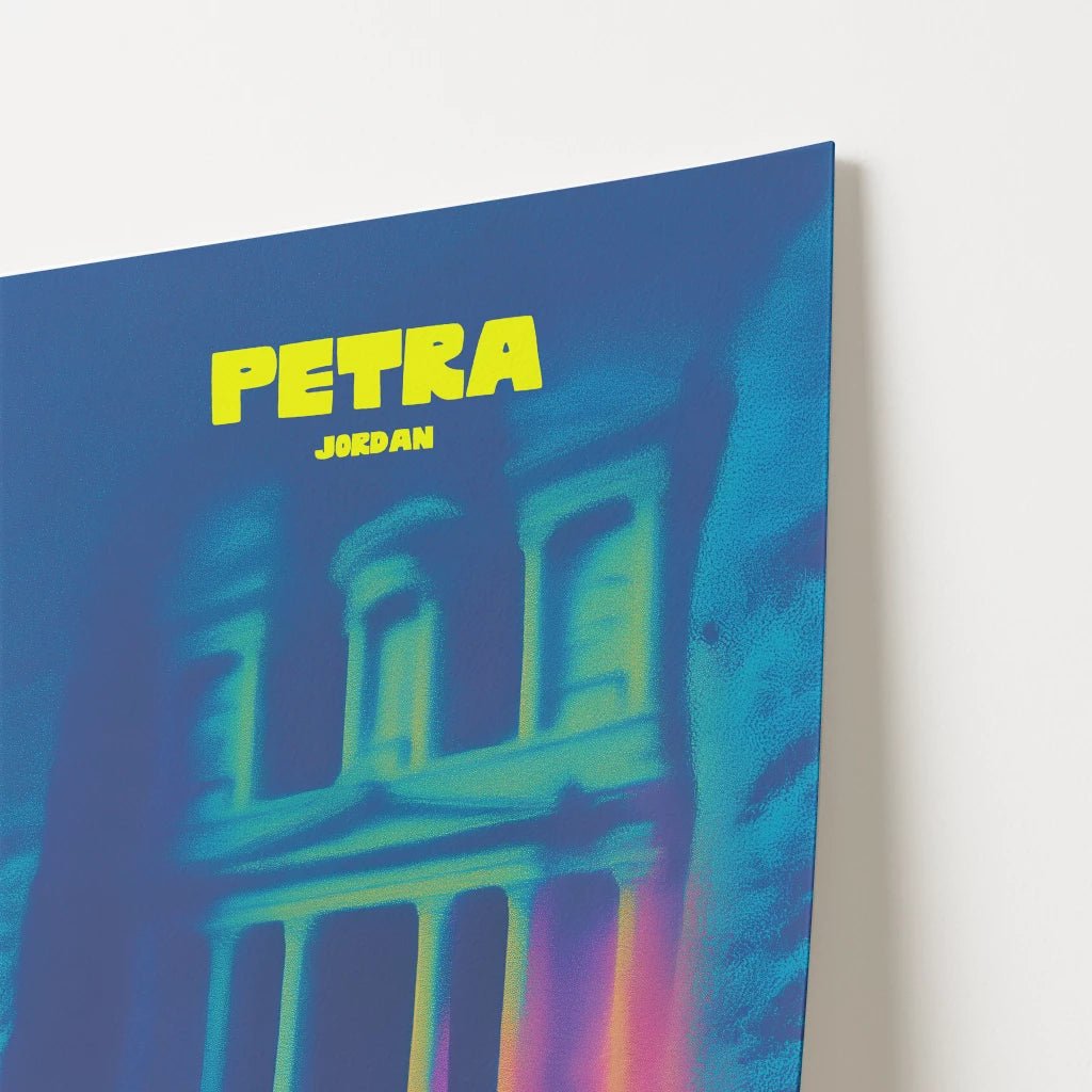 Petra Jordan Asia Travel Poster - Postered